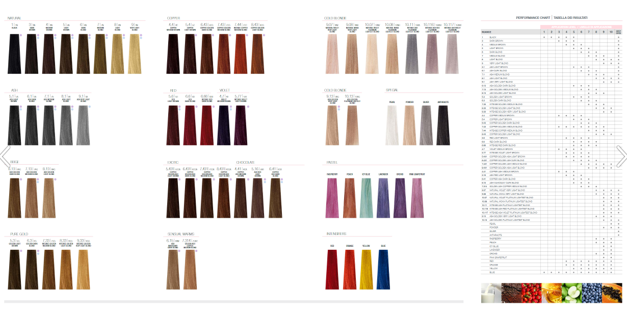 Smoothies Swatch Book