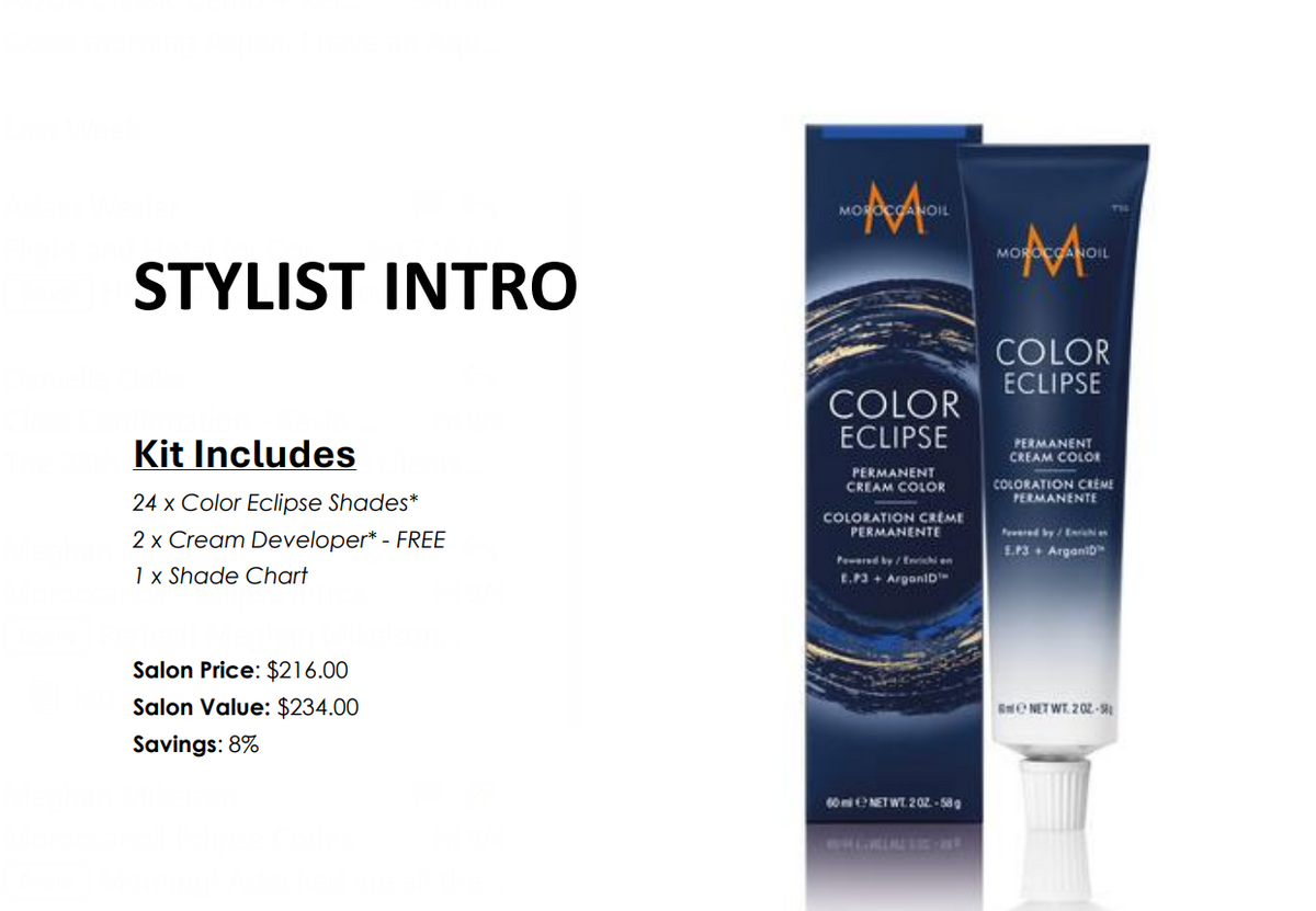 ECLIPSE STYLIST INTRO